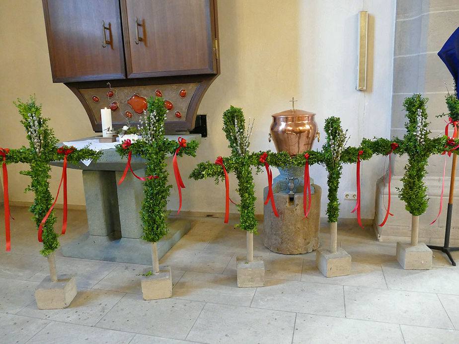 Palmsontag in Naumburg - Beginn der Heiligen Woche (Foto: Karl-Franz Thiede)